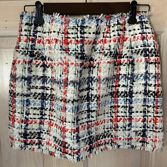 Rag & Bone Otis Snap Front Linton Tweed Mini Skirt.     Women’s size 2 - Picture 5 of 11